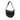 Black Gucci Calfskin Half Moon Hobo