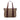 Brown Fendi Zucchino Canvas Tote - Designer Revival