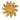 Gold Chanel CC Gold Plated Sun Motif Brooch