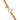 Gold Chanel CC Gold Plated Crown Medallion Station Necklace