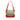 Beige Burberry Haymarket Check Canvas Tote