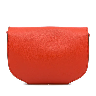 Orange Hermès Swift Mini Convoyeur Crossbody Bag - Designer Revival