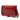 Red Dior Mini Leather D Bee Saddle Bag