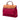 Red Hermès Toile Herbag Zip 31 Satchel