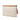 Beige Gucci Canvas Logo Clutch