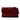 Red Burberry Suede Peyton Fringe Crossbody