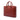 Brown Burberry Leather Barrow Business Bag