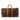 Brown Louis Vuitton Monogram Keepall 55 Travel Bag