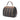 Brown Fendi Pequin Coated Canvas and Leather Silvana Satchel