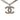 Silver Chanel CC Brass Double Chain Pendant Necklace