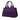 Purple Prada Canvas Canapa Logo Tote Satchel