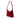 Red Louis Vuitton Monogram Satin Mini Boulogne Shoulder Bag