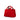 Red Prada Small Canvas Canapa Logo Tote Satchel