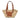 Beige LOEWE Small Raffia Basket Tote