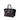 Brown Prada Bicolor Glace Calf Twin Pocket Double Handle Satchel