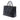 Black Prada Medium Saffiano Lux Galleria Double Zip Satchel