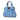 Blue Fendi Nano Nappa Peekaboo Satchel - Designer Revival