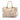 Brown Prada Vitello Daino Zip Top Convertible Tote Satchel