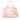 Pink Prada Small Canvas Canapa Logo Satchel