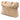 Tan Dior Lambskin Cannage Granville Chain Tote