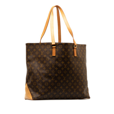 Brown Louis Vuitton Monogram Cabas Alto Tote Bag