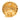 Gold Chanel CC Gold Plated Sunburst Round Clip On Earrings