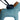 Blue Hermès Milo Lambskin Grigri Rodeo Bag Charm MM Key Chain