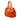 Orange Prada Soft Calf Trimmed Tessuto Satchel