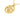 Gold Burberry Logo Pendant Necklace