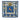 Blue Hermès Lvdovicvs Magnvs Silk Scarf Scarves