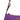 Purple Gucci Mini Leather Aphrodite Shoulder Bag - Designer Revival