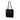 Black Saint Laurent Suede Stitch Tote