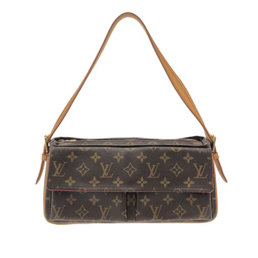 Brown Louis Vuitton Monogram Viva Cite MM Shoulder Bag