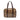 Brown Fendi Zucchino Crystal Handbag
