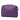 Purple Bottega Veneta Nappa Intrecciato Nodini Crossbody