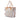 White Louis Vuitton Damier Azur Neverfull MM Tote Bag