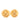 Gold Chanel CC Gold Plated Round Clip On Earrings