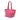 Pink Prada Vitello Daino Tote