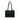 Black Saint Laurent Arabesque Embossed Leather Tote
