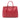 Red Prada Large Saffiano Lux Galleria Double Zip Satchel