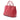 Red Prada Large Saffiano Lux Galleria Double Zip Satchel