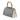 Gray Gucci Mini Leather Bamboo Web Nymphaea Satchel