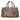 Brown LOEWE Leather Amazona 36 Handbag - Designer Revival