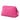 Pink Bottega Veneta Quilted Nappa Zip Pouch