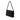 Black Burberry Leather Flap Shoulder Bag