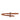 Brown Hermès Leather Roulette Hill Choker Costume Necklace