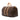 Brown Louis Vuitton Monogram Keepall 55 Travel Bag