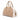 Beige Prada Saffiano Lux Bowling Handbag - Designer Revival