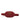 Red Gucci GG Marmont Matelasse Leather Belt Bag