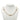 White Chanel CC Gold Plated and Faux Pearl Necklace